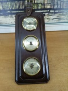 Stacja pogodowa retro – termometr, barometr, higrometr