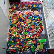 LEGO DUPLO 7KG Klocki do układania, płytki, figurki + auta