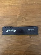 pamięć RAM Kingston FURY Beast DDR4 16GB 3600MHz CL18