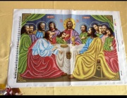 Kompletny zestaw do haftowania (haftu) koralikami Ostatnia Wieczerza