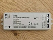 LV2 Sterownik 2 kanałowy ściemniacz instalacji 2CH 0/1-10V 12-36V 2x5A