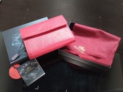 Wittchen Damski portfel ze skóry saffiano czerwony