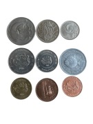 Singapur zestaw 9 monet (1969 - 1990)