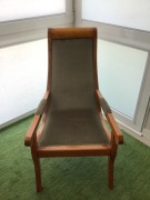 Fotel antyczny, biedermeier, po renowacji