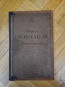 Diercke Schulatlas 1929 – duży atlas szkolny – komplet map – przedwojenny