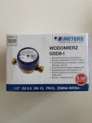 Wodomierz BMETERS GSD8-I 1/2" DN15 Zimna Woda – Antymagnetyczny