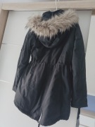 Kurtka zimowa czarna M Bonprix 