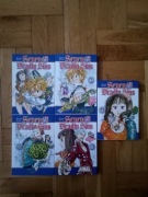 Manga Seven Deadly Sins -Nakaba Suzuki 5 tomów