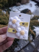 Spinki do włosów dla dziewczynki handmade 2 szt. Kwiatki