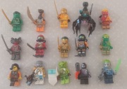 Oryginalne Lego Ninjago ludziki figurki jay kai cole zane zestaw