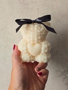 Świeca dekoracyjna sojowa Miś 