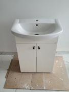 Umywalka z szafką – używana, w zestawie syfon