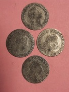 304 N 4 STARE MONETY PRUSY 3 GROSZE 1785 E RZADKIE 