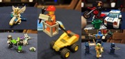 LEGO 6 zestawów 30250 271719 271827 71805 60042 30229 łącznie >300 el.