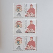 Znaczki Pocztowe-Kardynał Stefan Wyszyński-6 sztuki