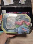 Celebi & Venusaur GX Tag Team Tin Sealed Pokemon Factory Sealed