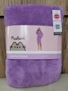 Nowy Szlafrok damski pusheen fioletowy rozmiar S / M
