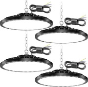 leflektor przemysłowy LED 200 W, 4 sztuki, 20000 lm UFO oświetlenie 