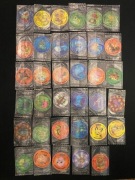 Pokemon Tazo Folia komplet seria 3D