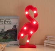 Lampka LED FLAMING 3D figurka świecąca DUŻA RÓŻOWA (35)