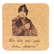 Podstawka pod kubek,korek, 1670 serial, 10/10 cm