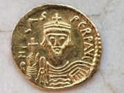 Solidus Phocas 602-610 Bizancjum złota moneta