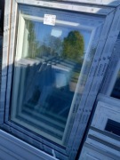 Okno nowe 150wys100szerUR orzech jednostronny Tanio