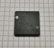 5szt., MIKROPROCESOR AMD N80C188, 10MHz, PLCC68