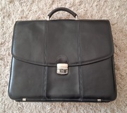 Duża męska teczka aktówka skórzana 