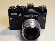 Piękny Zenit 12ca, mosiądz, do użytku od zaraz