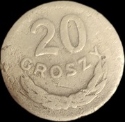 Moneta 20 GROSZY 1949 AL Polska Rzeczpospolita Ludowa UNIKAT
