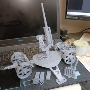 Działo przeciwlotnicze K-flak 8cm 1/35