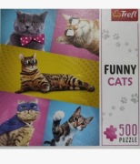 PUZZLE trefl 500 el KOTY 