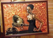 Obraz na zamówienie farbami olejnymi