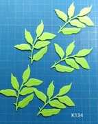 SCRAPKI KRAKÓW gałązka duża 5 szt. jasnozielona (K134)