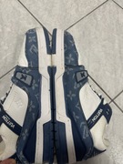 Buty Lv niebiesko biale