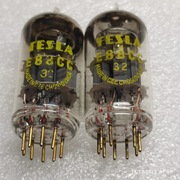 E88CC - CCa -TESLA - dopasowana para - złote  piny