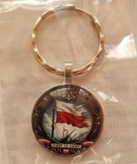 Brelok do kluczy Polska ozdobna zawieszka 