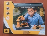 CAT pojazdy budowlane,masa plastyczna w walizce