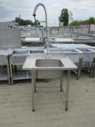 Zlew Gastronomiczny z Dużą Komorą i z Baterią 90/75/85