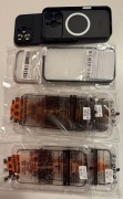 Etui na telefon 2 szt do iPhone 16 Pro +4 szt szkło hartowane