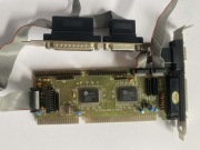 RETRO dla 386/486! Kontroler multi I/O FDD/IDE/COM/LPT/GAMEPORT/DB25 na ISA