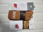 Skarpetki Nike Vans New Balance 43 44 45 46 47 3x3pak