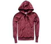 Champion Velvet S/M damska burgund bordo fiolet
