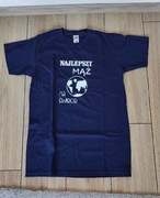 Koszulka męska z napisem rozmiar S