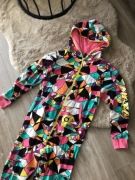 Kolorowa piżama kombinezon onesie pajac