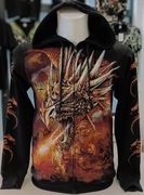 Bluza RE na zamek "Smok" Print S