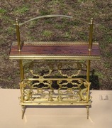 Stojak na gazety gazetnik stary antyk z Belgii