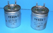 KONDENSATORY TESLA 4uF 5uF 250V 2 szt 