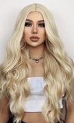 Peruka damska blond włosy 66cm